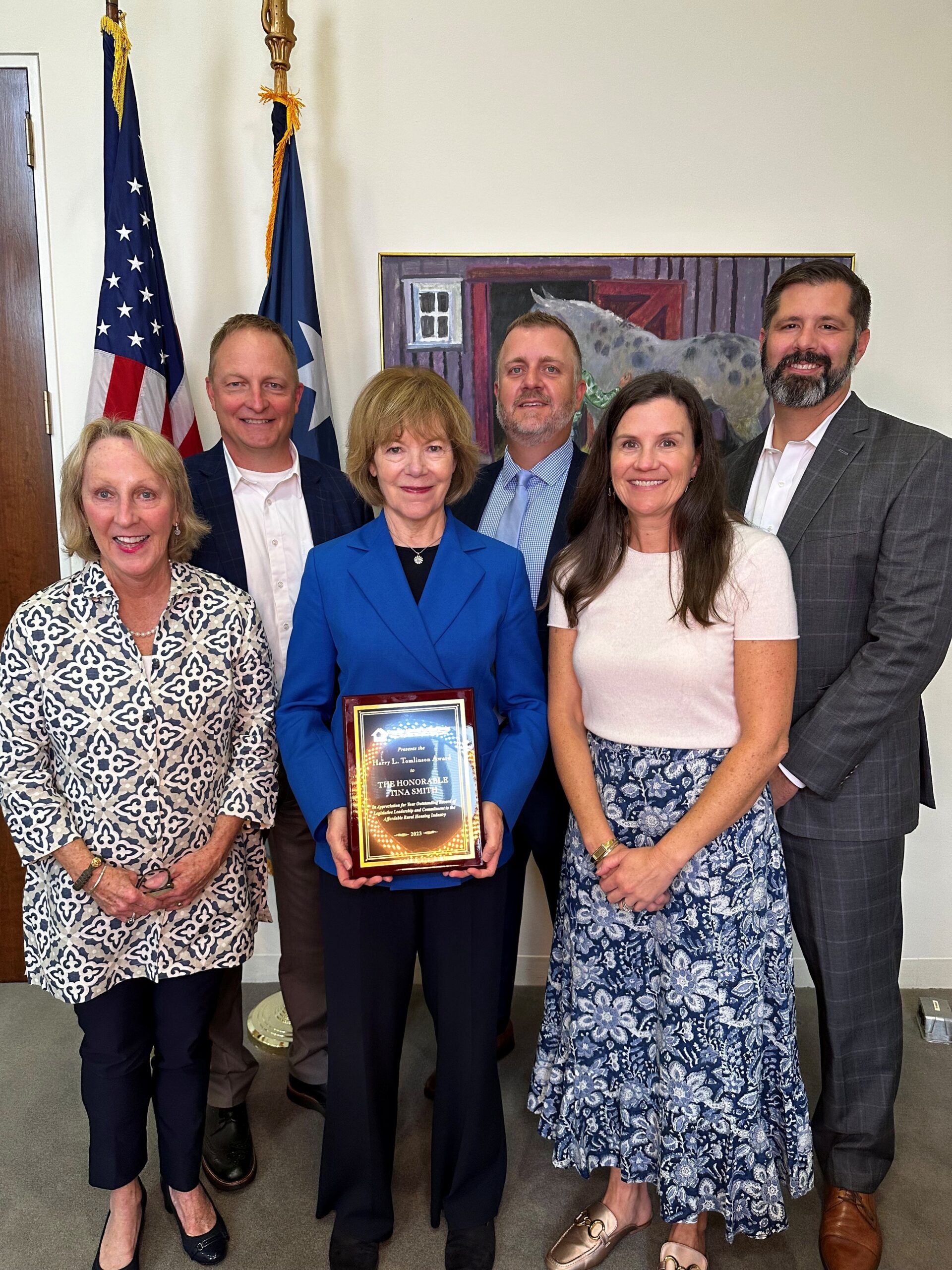 SenatorSmithAwardPhoto